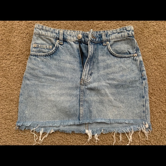 H&M Skirts Denim Skirt Poshmark